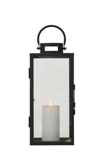 Bahne Interior lanterne, sort - H 40 cm. - Bahne